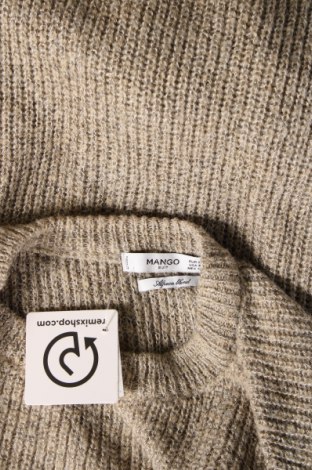 Дамски пуловер Mango, Размер M, Цвят Бежов, Цена 13,23 лв.