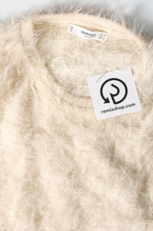 Дамски пуловер Mango, Размер M, Цвят Бежов, Цена 11,07 лв.