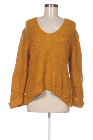 Дамски пуловер Mango, Размер L, Цвят Жълт, Цена 11,61 лв.