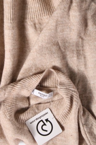 Дамски пуловер Mango, Размер S, Цвят Бежов, Цена 9,72 лв.