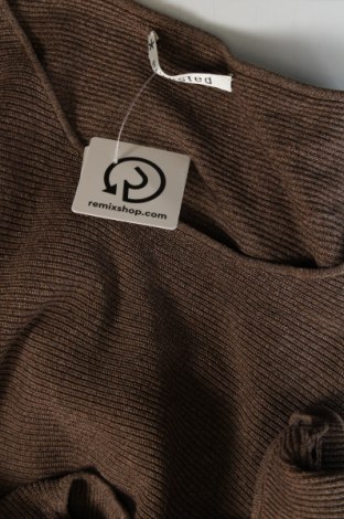 Дамски пуловер Mansted, Размер XXL, Цвят Кафяв, Цена 46,50 лв.