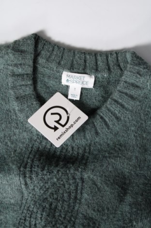 Дамски пуловер Market&Spruce, Размер S, Цвят Зелен, Цена 11,60 лв.