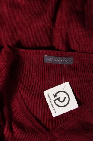 Γυναικείο πουλόβερ Marks & Spencer, Μέγεθος XL, Χρώμα Κόκκινο, Τιμή 3,34 €