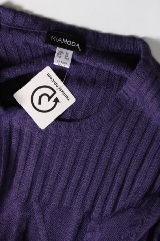 Γυναικείο πουλόβερ Mia Moda, Μέγεθος 3XL, Χρώμα Βιολετί, Τιμή 17,75 €