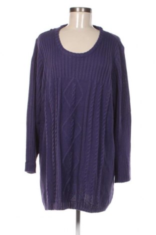 Γυναικείο πουλόβερ Mia Moda, Μέγεθος 3XL, Χρώμα Βιολετί, Τιμή 12,68 €