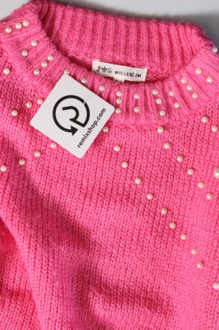 Дамски пуловер Millenium, Размер M, Цвят Розов, Цена 7,54 лв.