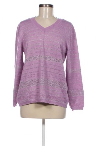 Дамски пуловер Mona, Размер XL, Цвят Лилав, Цена 25,42 лв.