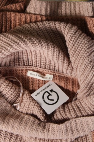 Дамски пуловер Moon & Meadow, Размер L, Цвят Бежов, Цена 39,06 лв.