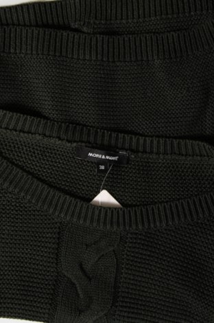Дамски пуловер More & More, Размер M, Цвят Зелен, Цена 24,80 лв.