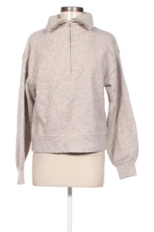 Дамски пуловер Movesgood, Размер S, Цвят Бежов, Цена 16,40 лв.