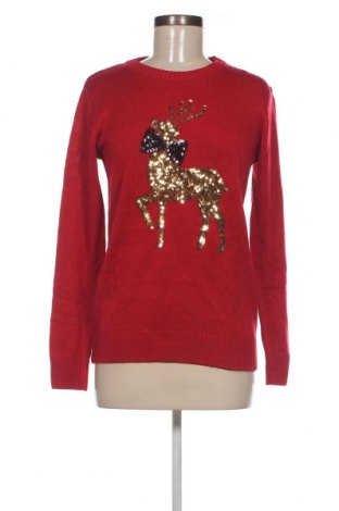 Γυναικείο πουλόβερ My Wear, Μέγεθος S, Χρώμα Κόκκινο, Τιμή 8,25 €
