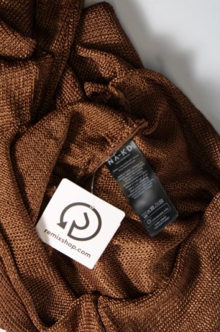 Γυναικείο πουλόβερ NA-KD, Μέγεθος L, Χρώμα Καφέ, Τιμή 12,43 €