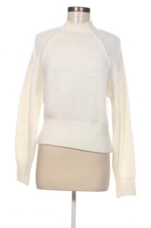 Дамски пуловер Naf Naf, Размер M, Цвят Бял, Цена 30,69 лв.