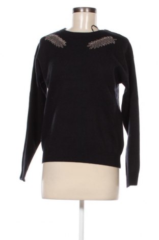 Дамски пуловер Naf Naf, Размер S, Цвят Черен, Цена 37,20 лв.