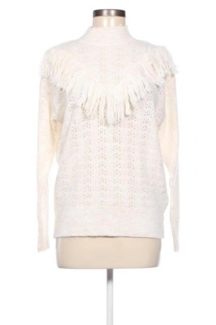 Γυναικείο πουλόβερ Naf Naf, Μέγεθος M, Χρώμα Λευκό, Τιμή 15,82 €
