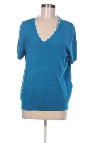 Дамски пуловер Naf Naf, Размер XL, Цвят Син, Цена 28,83 лв.