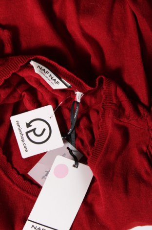 Дамски пуловер Naf Naf, Размер L, Цвят Червен, Цена 30,69 лв.