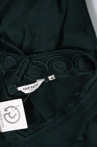Дамски пуловер Naf Naf, Размер XS, Цвят Зелен, Цена 37,20 лв.
