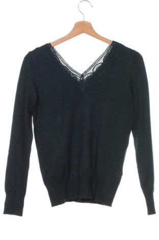 Дамски пуловер Naf Naf, Размер XS, Цвят Зелен, Цена 37,20 лв.