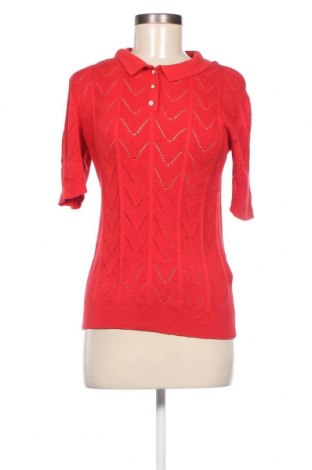 Дамски пуловер Naf Naf, Размер L, Цвят Червен, Цена 93,00 лв.