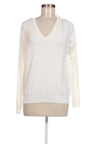 Γυναικείο πουλόβερ Naf Naf, Μέγεθος L, Χρώμα Λευκό, Τιμή 19,18 €