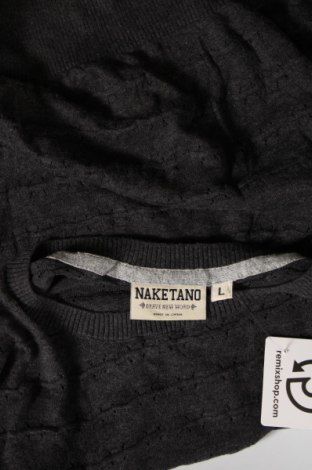 Дамски пуловер Naketano, Размер L, Цвят Сив, Цена 23,56 лв.