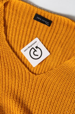 Дамски пуловер New Laviva, Размер S, Цвят Жълт, Цена 22,32 лв.