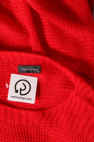 Γυναικείο πουλόβερ New Laviva, Μέγεθος S, Χρώμα Κόκκινο, Τιμή 15,82 €