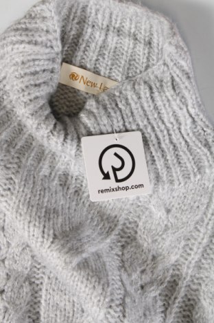 Дамски пуловер New Laviva, Размер S, Цвят Сив, Цена 37,20 лв.