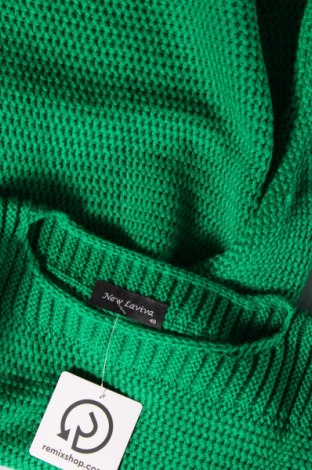 Дамски пуловер New Laviva, Размер M, Цвят Зелен, Цена 37,20 лв.