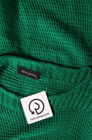 Дамски пуловер New Laviva, Размер M, Цвят Зелен, Цена 30,69 лв.