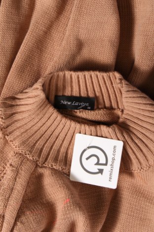 Дамски пуловер New Laviva, Размер S, Цвят Кафяв, Цена 39,99 лв.