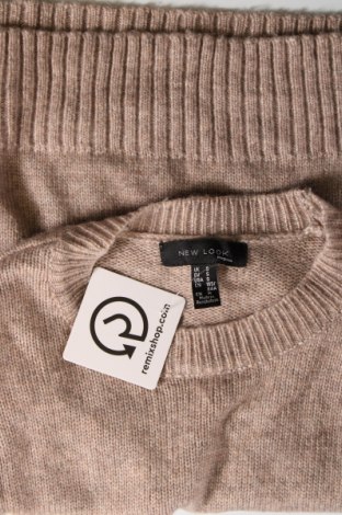Γυναικείο πουλόβερ New Look, Μέγεθος S, Χρώμα  Μπέζ, Τιμή 5,92 €