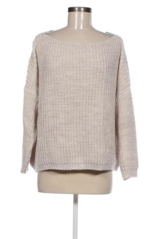 Дамски пуловер Nina Kendosa, Размер M, Цвят Бежов, Цена 9,24 лв.