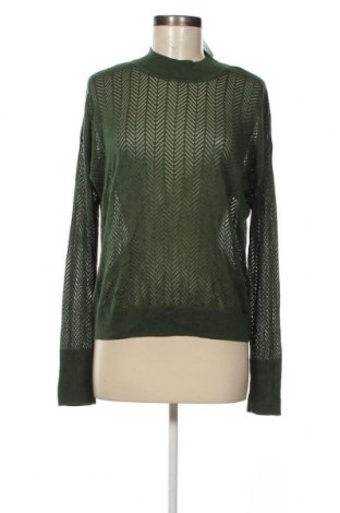 Γυναικείο πουλόβερ Numph, Μέγεθος L, Χρώμα Πράσινο, Τιμή 28,00 €
