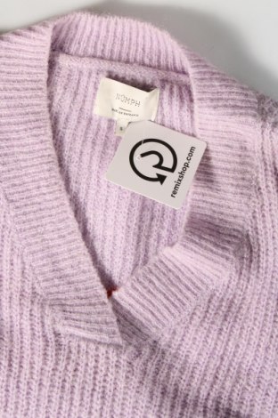 Γυναικείο πουλόβερ Numph, Μέγεθος S, Χρώμα Βιολετί, Τιμή 24,54 €