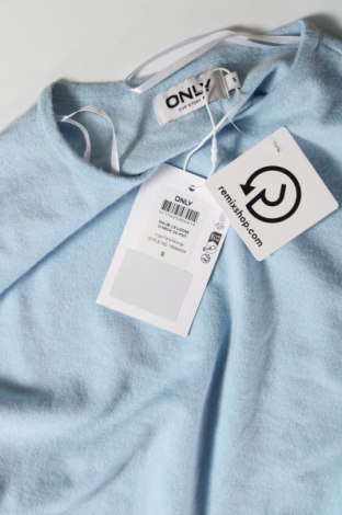 Γυναικείο πουλόβερ ONLY, Μέγεθος S, Χρώμα Μπλέ, Τιμή 12,78 €