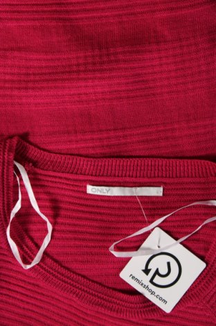 Дамски пуловер ONLY, Размер L, Цвят Розов, Цена 30,38 лв.