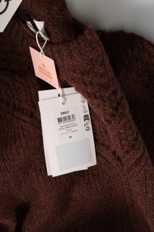 Γυναικείο πουλόβερ ONLY, Μέγεθος M, Χρώμα Καφέ, Τιμή 10,55 €
