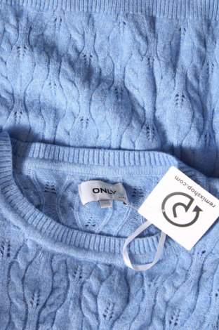 Γυναικείο πουλόβερ ONLY, Μέγεθος L, Χρώμα Μπλέ, Τιμή 12,78 €