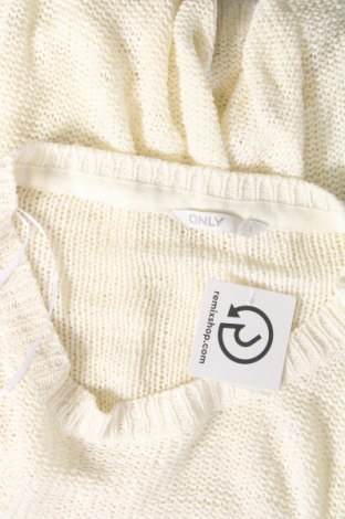 Γυναικείο πουλόβερ ONLY, Μέγεθος L, Χρώμα Εκρού, Τιμή 7,18 €