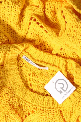 Дамски пуловер ONLY, Размер L, Цвят Жълт, Цена 11,61 лв.