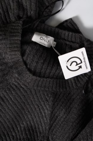 Дамски пуловер ONLY, Размер M, Цвят Сив, Цена 9,18 лв.