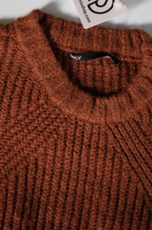 Γυναικείο πουλόβερ ONLY, Μέγεθος M, Χρώμα Καφέ, Τιμή 4,34 €