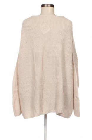 Γυναικείο πουλόβερ ONLY Carmakoma, Μέγεθος XXL, Χρώμα  Μπέζ, Τιμή 5,85 €