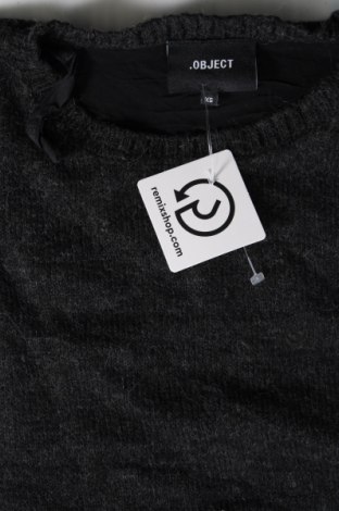 Γυναικείο πουλόβερ Object, Μέγεθος XS, Χρώμα Γκρί, Τιμή 10,14 €