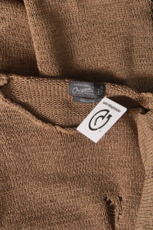 Γυναικείο πουλόβερ Originals By Jack & Jones, Μέγεθος XL, Χρώμα  Μπέζ, Τιμή 10,14 €