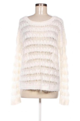 Γυναικείο πουλόβερ Orsay, Μέγεθος L, Χρώμα Λευκό, Τιμή 5,92 €