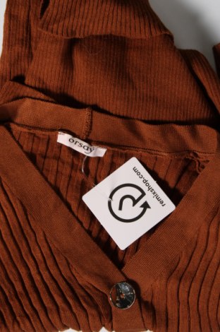Γυναικείο πουλόβερ Orsay, Μέγεθος S, Χρώμα Καφέ, Τιμή 17,94 €