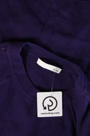 Дамски пуловер Oui, Размер M, Цвят Лилав, Цена 24,80 лв.